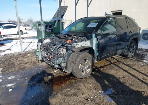 2024 Toyota Rav4 Hybrid Xle из США, поврежденный, VIN 4T3RWRFV1RU132657